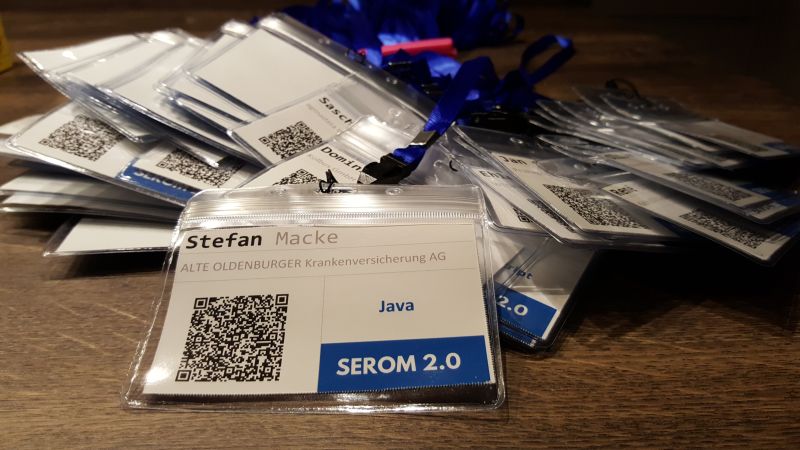 Badges der SEROM 2.0